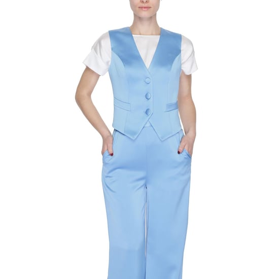 Silence Blauwe Polyester Vest - Image 5