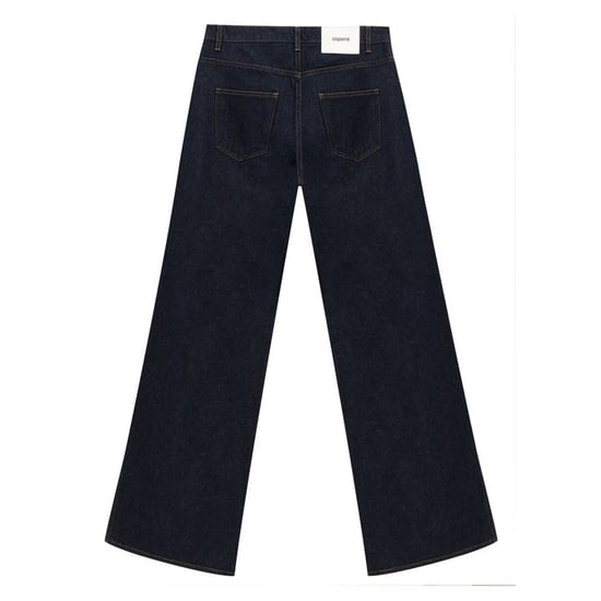Coperni Blauwe Katoenen Hoog-waisted Jeans - Image 2