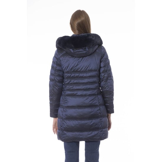 Baldinini Trend Lichtblauwe Polyester Jassen & Mantel - Image 3