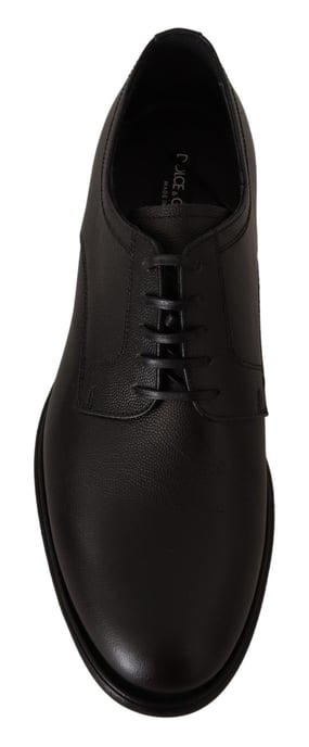Dolce & Gabbana Zwarte Leren Veterschoenen voor Mannen - Image 6