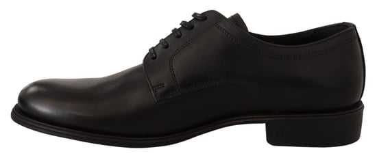Dolce & Gabbana Zwarte Leren Veterschoen voor Heren Formele Derby Schoenen - Image 5