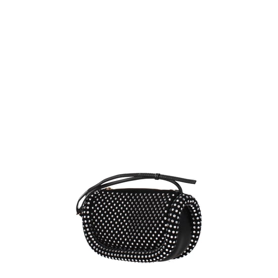 JW Anderson Zwarte Leren Schoudertas - Image 2