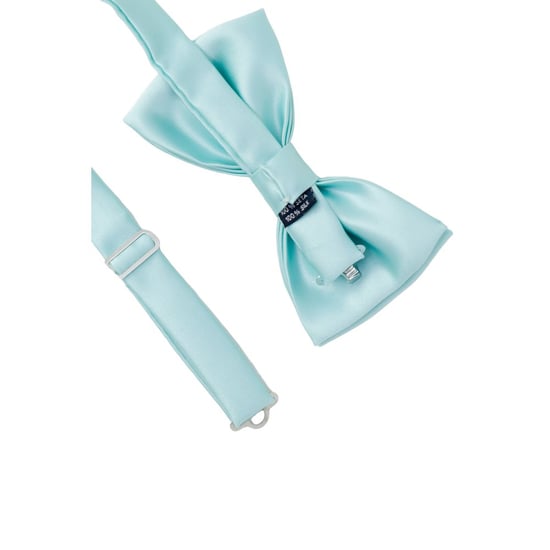 Punto Sella Cravatte Turquoise Zijde Vlinderdas - Image 2