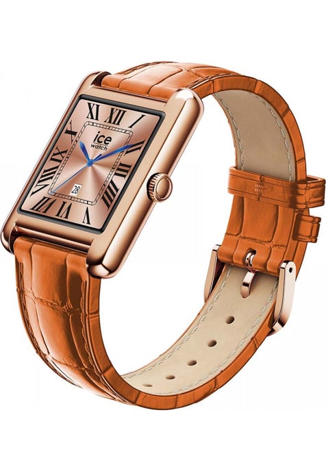 Ice Watch Ice Smart Tk 2.0 - Rose-gold - Cognac Croco Unisex Horloge Bruin 025383 - Image 4