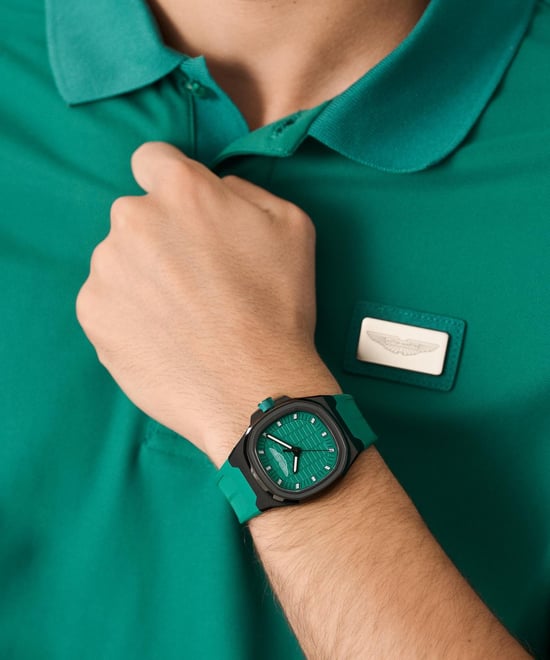 Aston Martin Aml Icon Gpq Heren Groen Horloge MTIG1F501 - Image 4