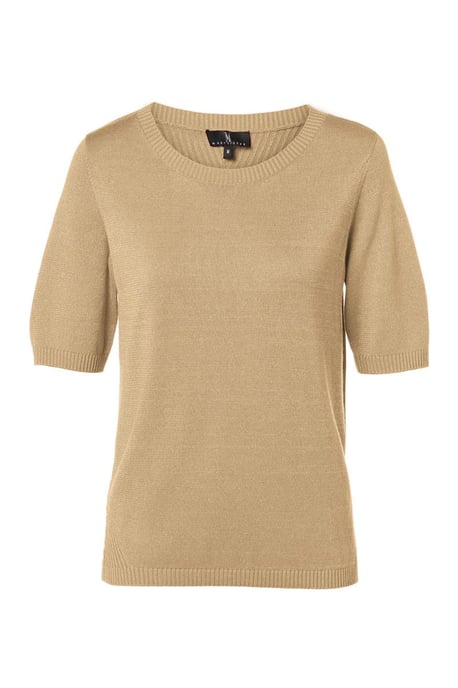 Audrey Lurex Top Zand - Image 2