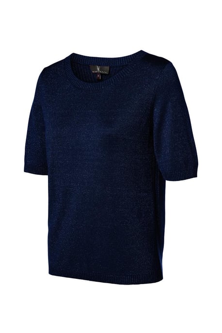 Audrey Lurex Top Navy - Image 3