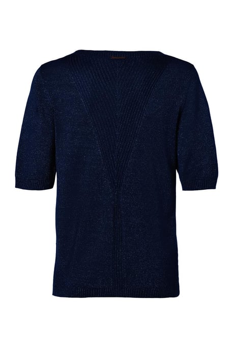 Audrey Lurex Top Navy - Image 4