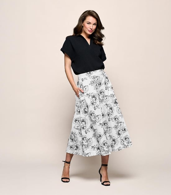 Jody Rok Offwhite / Zwart - Image 6