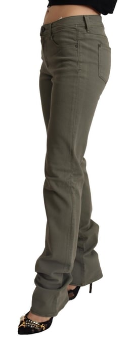 Ermanno Scervino Grijze Lage Taille Katoen Skinny Denim Broek Jeans - Image 2