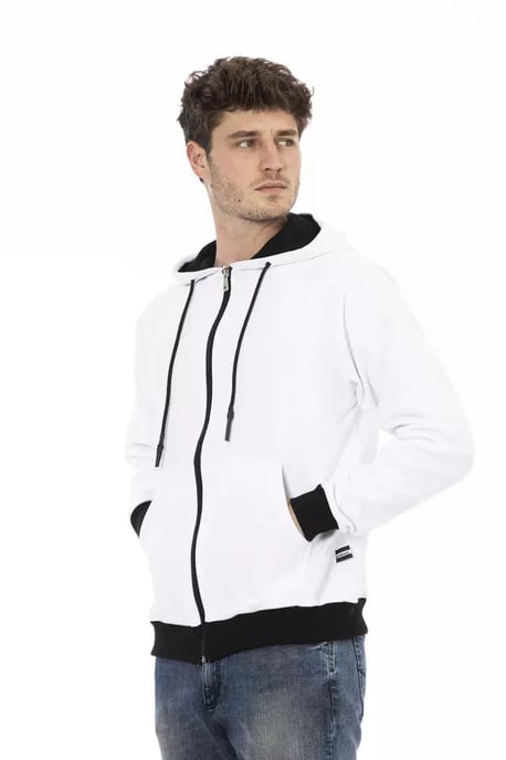Baldinini Trend Witte Katoenen Herentrui - Image 2