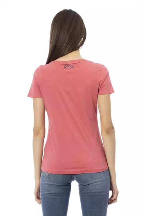 Trussardi Action Multicolor Katoenen Dames T-Shirt - Image 3