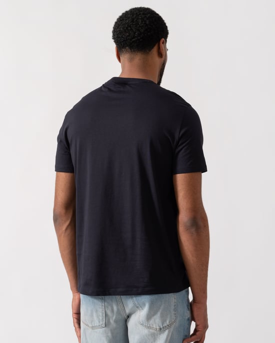 UB101 Slim-Fit T-Shirt in Marineblauw - Image 2