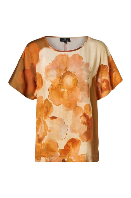 Abigail Print Top Oranje / Multi - Image 2