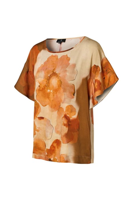 Abigail Print Top Oranje / Multi - Image 3