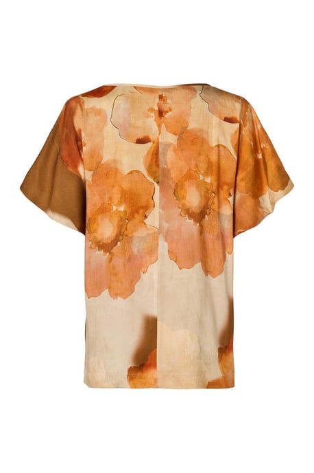 Abigail Print Top Oranje / Multi - Image 4