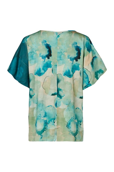 Abigail Print Top Blauw - Image 4