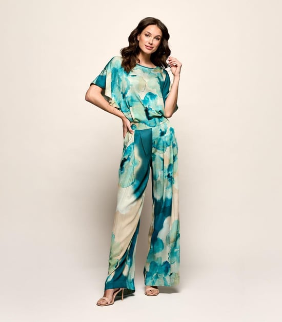 Abigail Print Top Blauw - Image 6