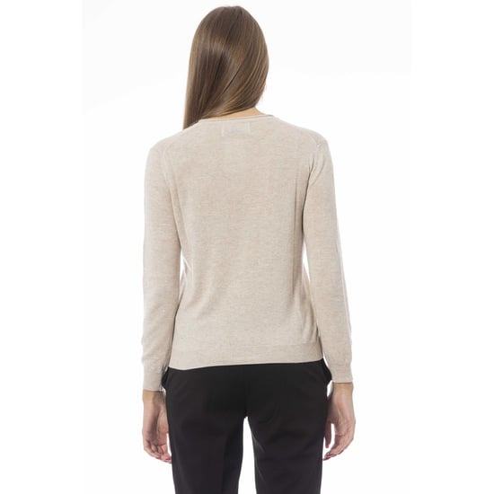 Baldinini Trend Beige Polyamide Damestrui - Image 3