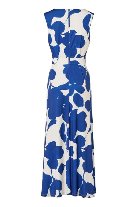 Reggy Print Jurk Navy / Off White - Image 4