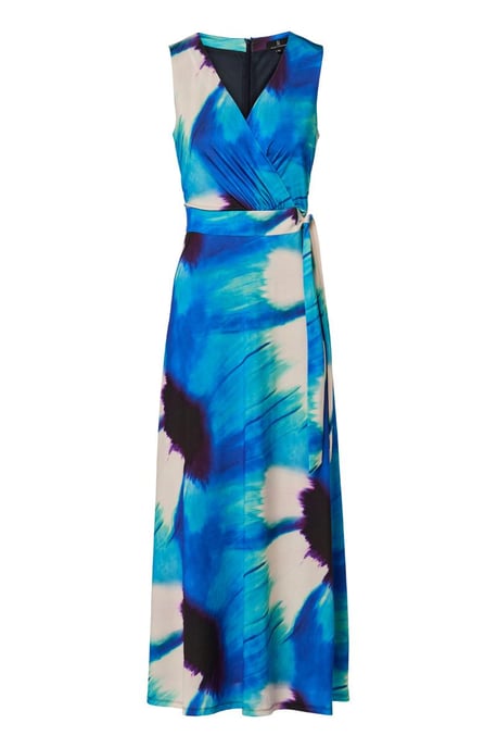 Reggy Print Jurk Blauw / Multi - Image 2