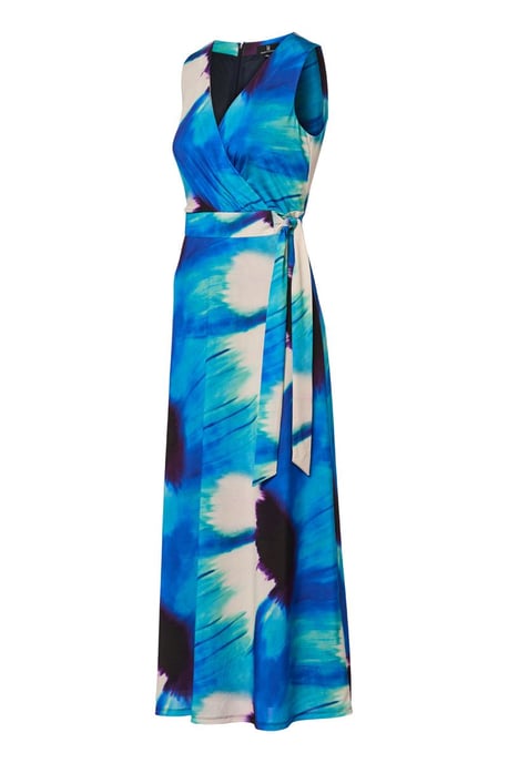 Reggy Print Jurk Blauw / Multi - Image 3