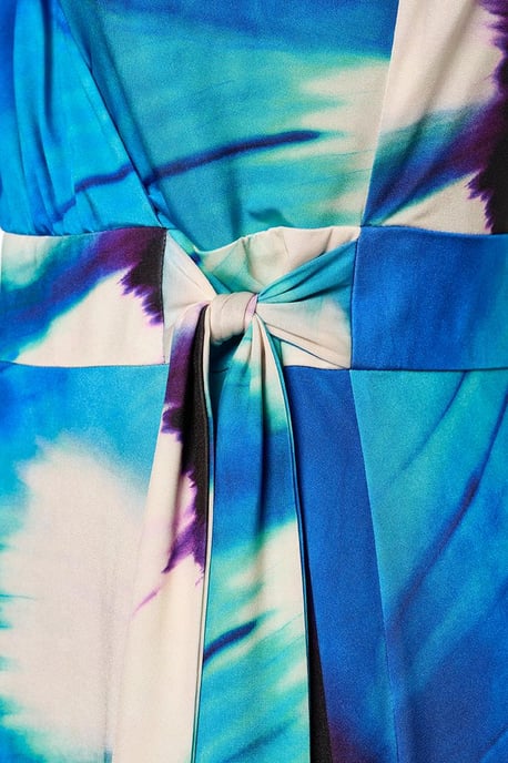 Reggy Print Jurk Blauw / Multi - Image 5