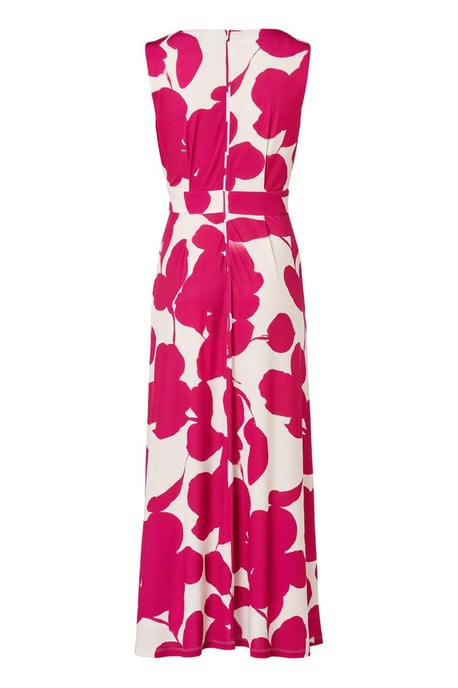 Reggy Print Jurk Offwhite / Roze - Image 4