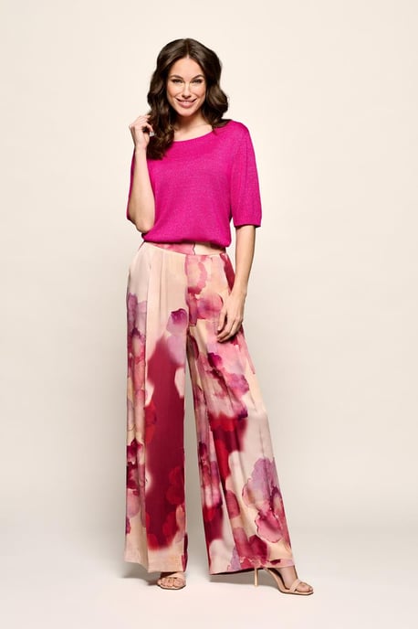 Corby Print Broek Roze - Image 1