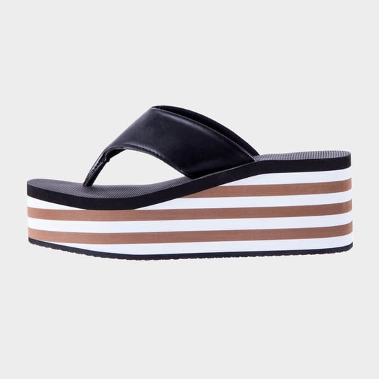 Originele teenslipper in taupe - Image 2