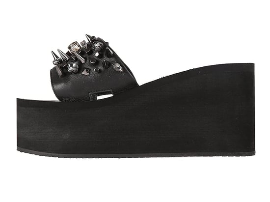 Luxe teenslipper in het zwart - Image 2
