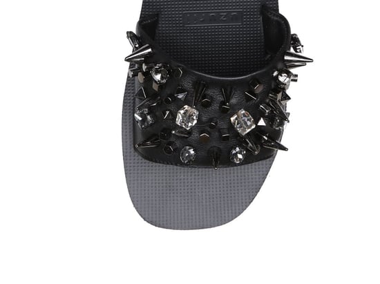 Luxe teenslipper in het zwart - Image 3