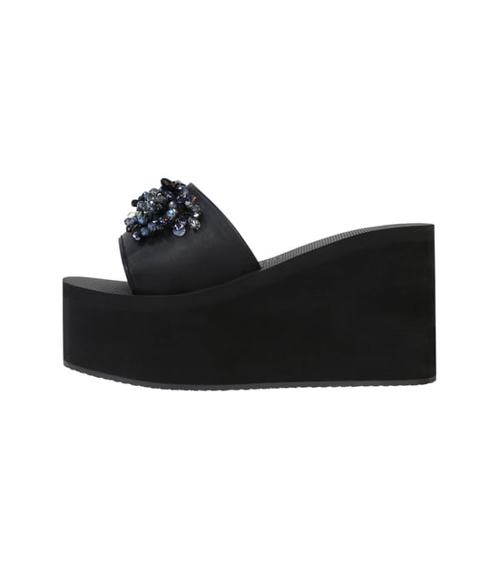 Zwarte Amazon sandalen/slippers zwart - Image 2