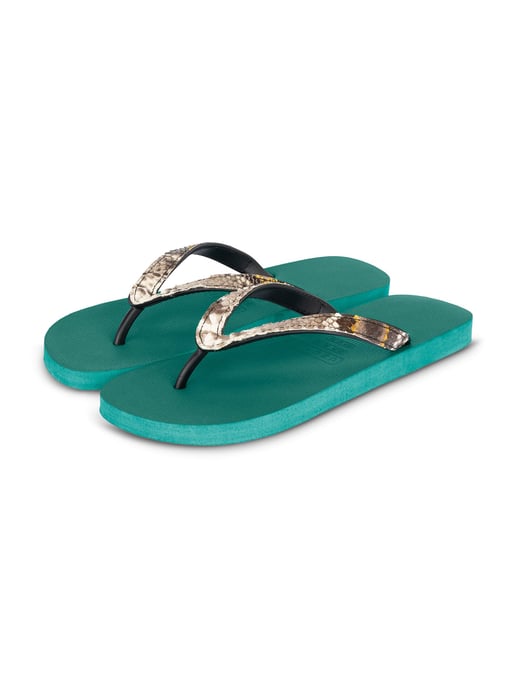 Python Taupe Flip Flop Bosgroen - Image 3