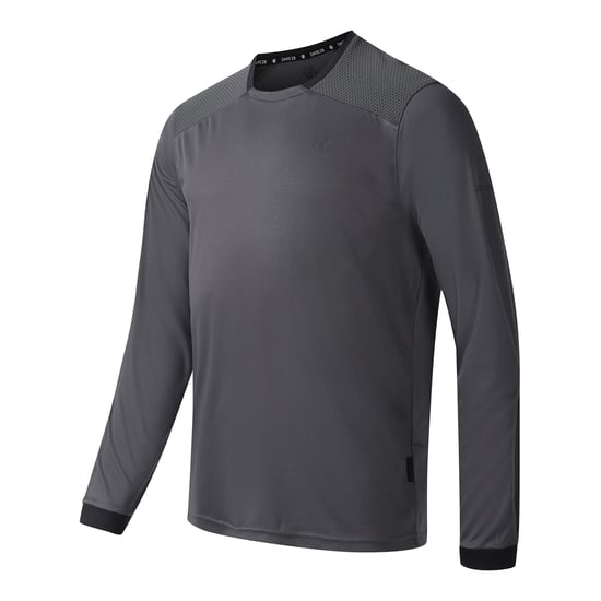 Dare 2B Heren Trackstand Ace T-shirt met lange mouwen (Magneet) - Image 3
