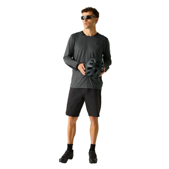 Dare 2B Heren Trackstand Ace T-shirt met lange mouwen (Magneet) - Image 5