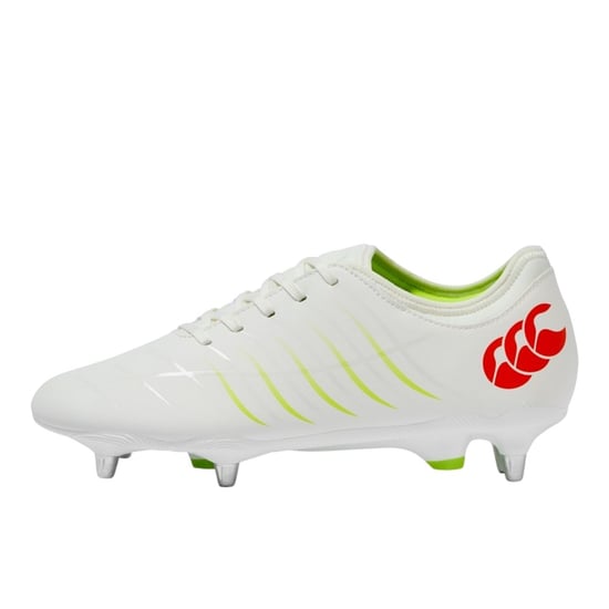 Canterbury Heren Phoenix 2.0 Team Soft Ground Voetbalschoenen (Wit/oranje) - Image 2