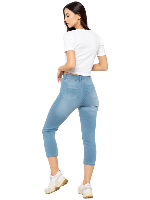 Enzo | Dames Cropped Jeans - Image 3