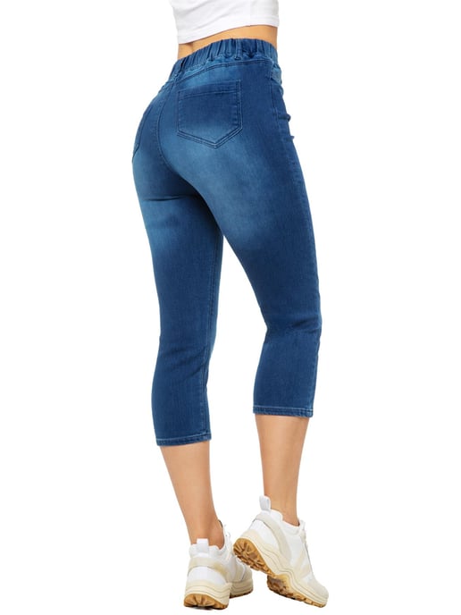Enzo | Dames Gecropte Jeans - Image 5