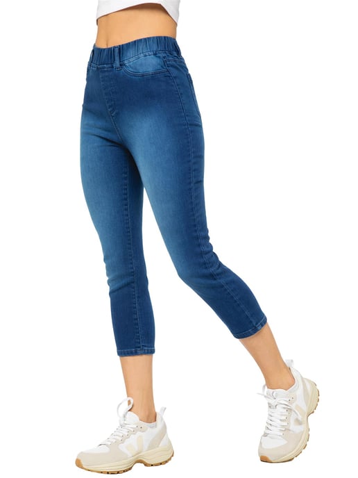 Enzo | Dames Gecropte Jeans - Image 6