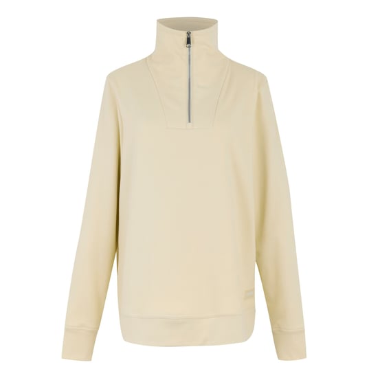 Regatta Dames/Dames Demmi Quarter Zip Fleece Top (Lichte vanille) - Image 1