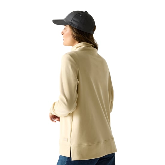 Regatta Dames/Dames Demmi Quarter Zip Fleece Top (Lichte vanille) - Image 5