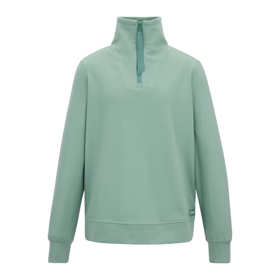 Regatta Dames/Dames Demmi Quarter Zip Fleece Top (Ivy Mos) - Image 1