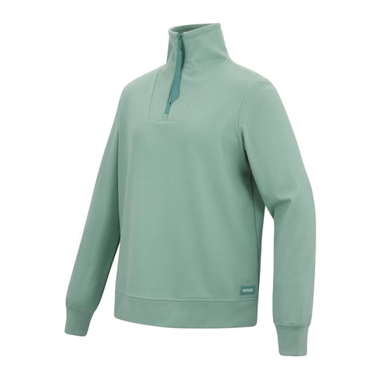 Regatta Dames/Dames Demmi Quarter Zip Fleece Top (Ivy Mos) - Image 3