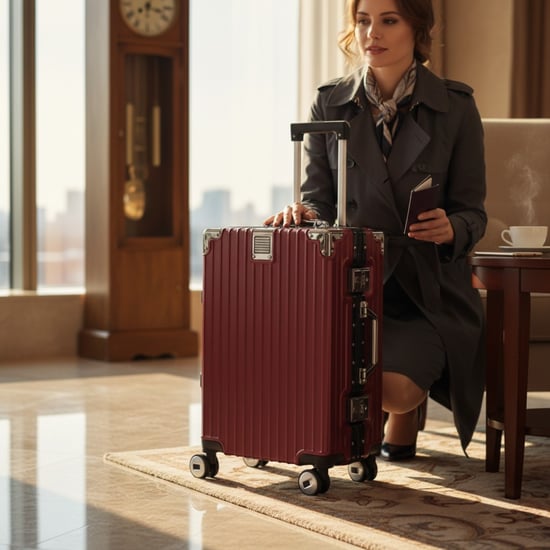 Robuuste harde cabinekoffer 36 x 24 x 56 cm bagage voor Easyjet, Ryanair, Wizzair - Image 1