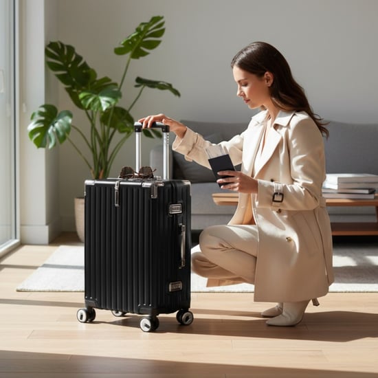 Robuuste harde cabinekoffer 36 x 24 x 56 cm bagage voor Easyjet, Ryanair, Wizzair - Image 1