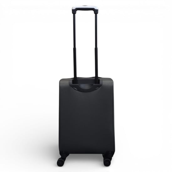 Softshell lichtgewicht grijs nylon 4-wiel reiskoffer Vakantie Cabin Koffer - Image 6