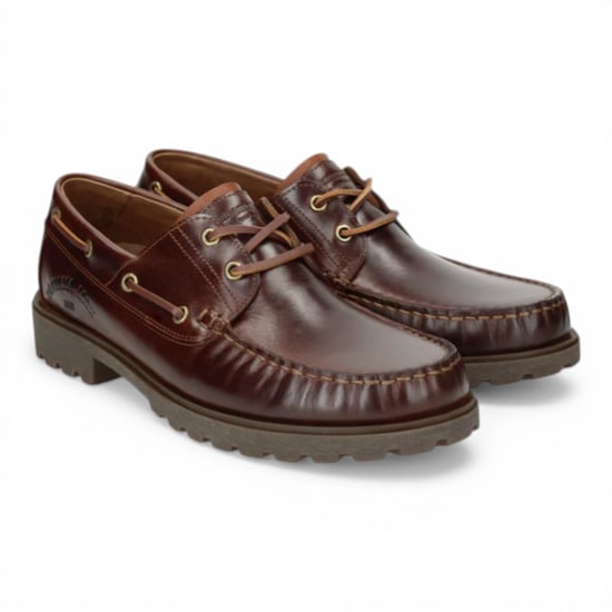 Panama Jack Heren Waterdichte Bark Bruine Leren Veteraarsjes - Boot C8 - Image 3