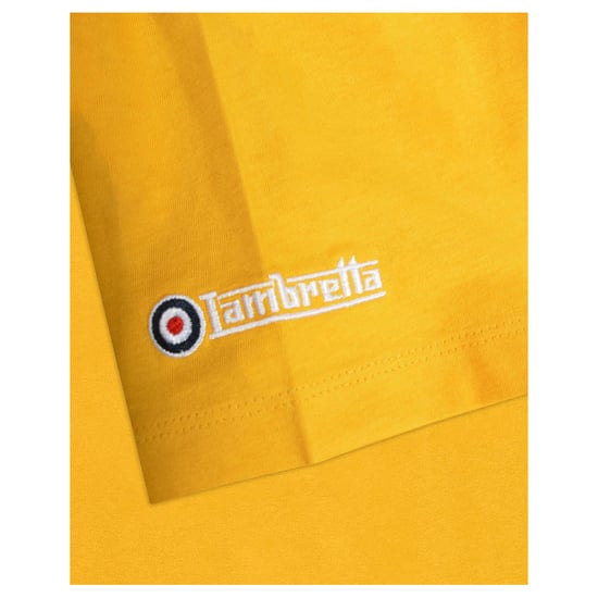 Lambretta Heren Northern Soul T-Shirt (Goud) - Image 3