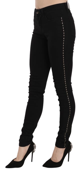 Slimme Jeans met Zijkanten Versieringen - Image 3